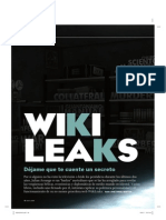 Especial Sobre WikiLeaks en QUÉ LEER