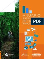 IPEC Misiones Anuario Estadístico de Turismo 2017