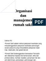 Organisasi Dan Manajemen RS 18102013
