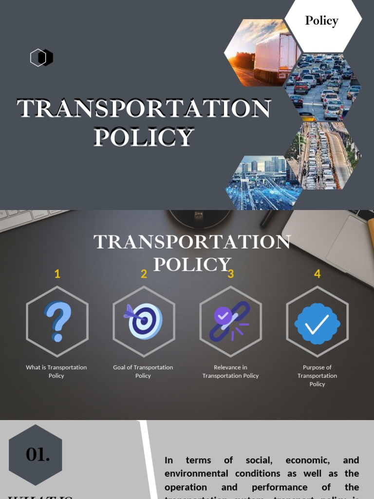 Transportation Policies | PDF | Transport | Public Transport