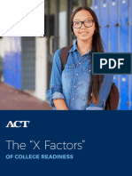 The X Factors of College Readiness