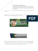 Catatan Cyberlink PowerDirector (Intro Sampai Text)