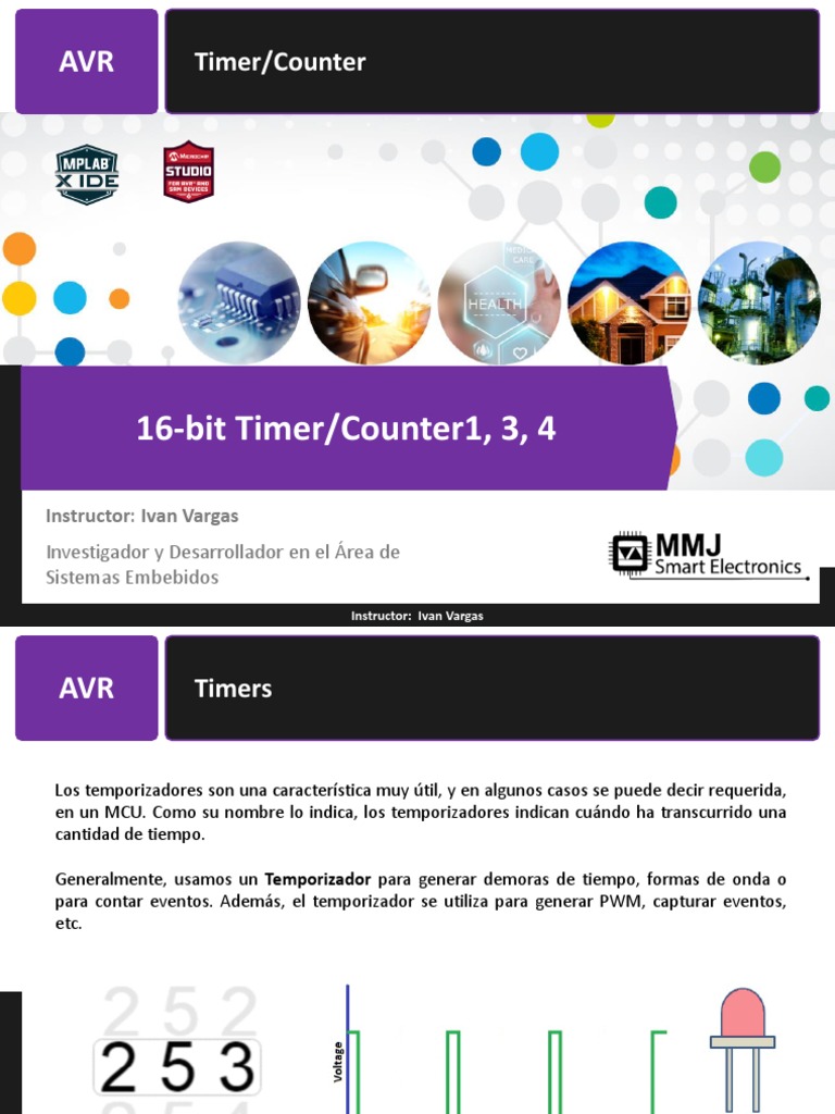 Guía de Temporizadores AVR y HC-SR04 | PDF | Poco | Ultrasonido