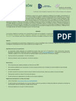 Convocatoria Mesa 7 y Encuentro 4