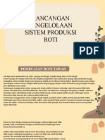 Rancangan Pengelolaan Sistem Produksi Roti