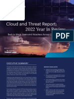 Cloud and Threat Report 2022 Year in Review
