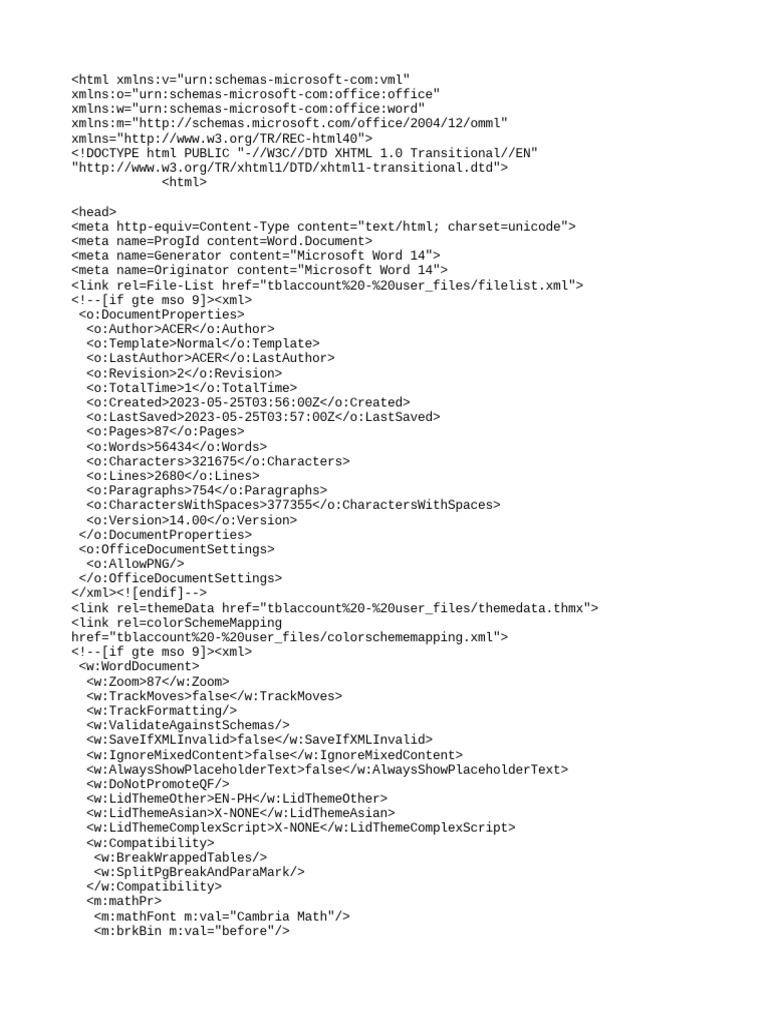 Document Properties Overview | PDF