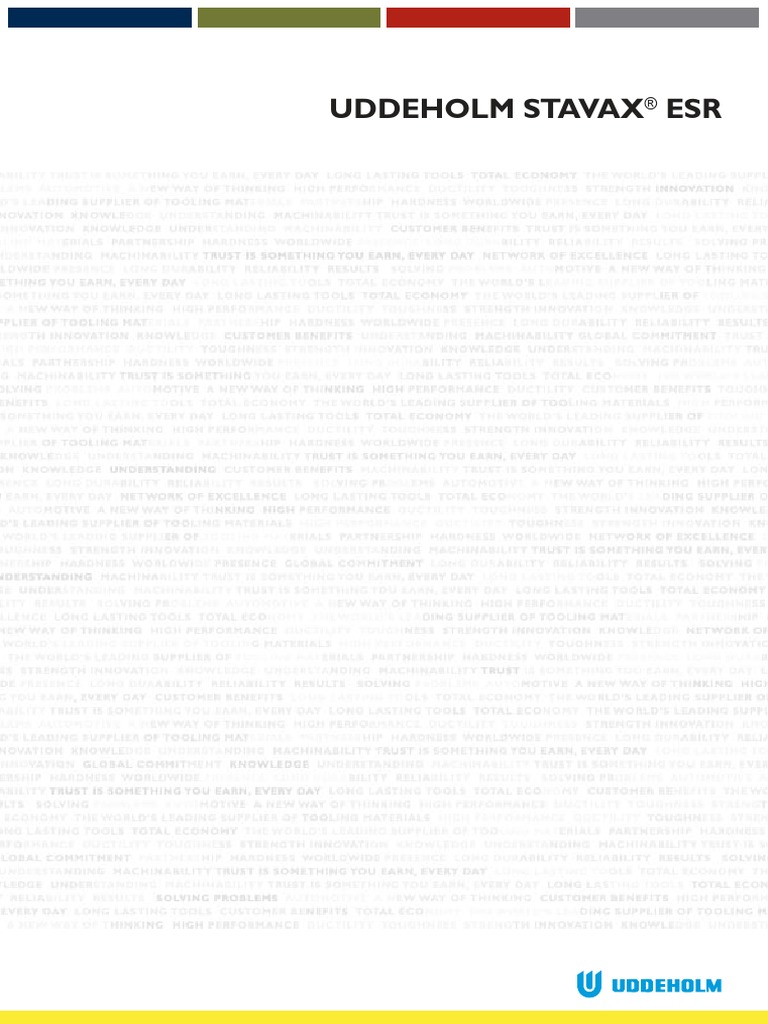 Stavax Material Data Sheet | PDF
