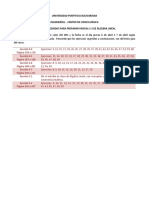 Universidad Pontificia Bolivariana Ingenierías - Centro de Ciencia Básica Ejercicios Sugeridos para Preparar Parcial # 3 de Álgebra Lineal