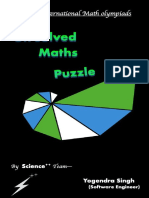 Unanswered Maths Puzzle