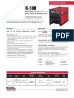 Idealarc DC-600: Rugged Multi-Process Power For Industrial Manufacturing