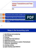 6 - Business Transactions and Their Analysis