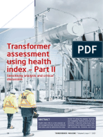 Transformer Health Index - Sensitivity Analysis and Critical Discussion - Part II