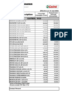 Price List New