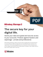 Nitrokey Storage Factsheet