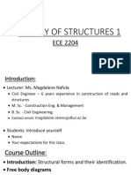 Lecture 1 - ToS 1 - Introduction - Structural Forms and Their Identification