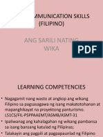 Ls 1 Ang Sariling Wika