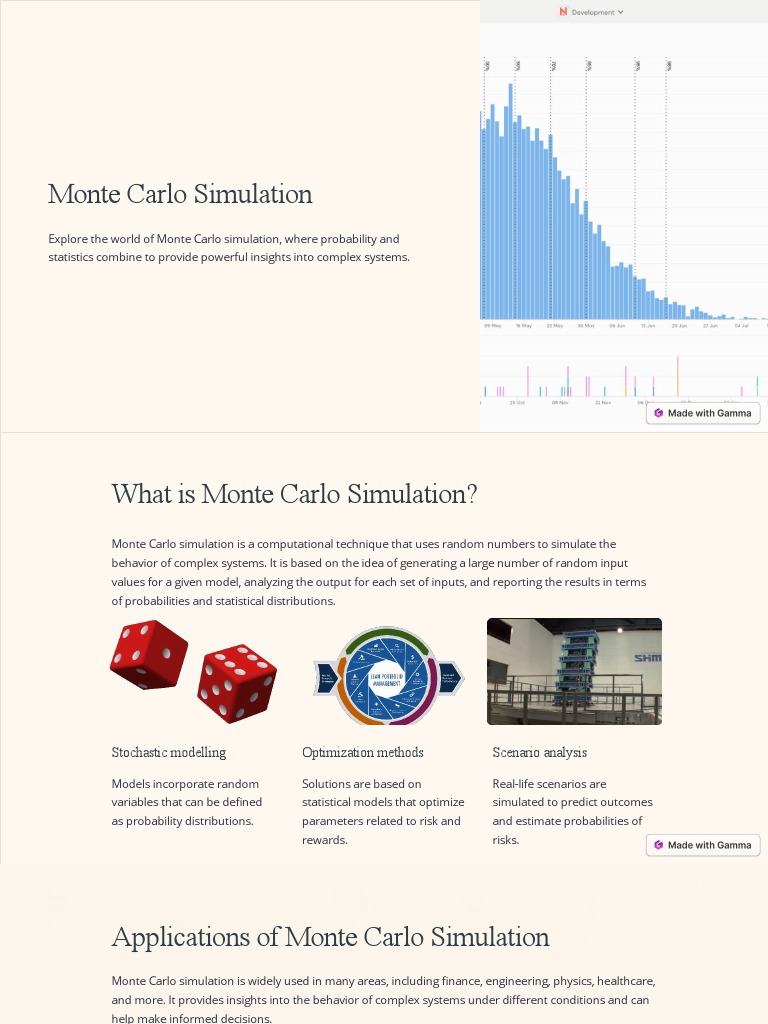 Monte Carlo Simulation Applications | PDF | Monte Carlo Method | Simulation