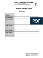 Form 01 - Lembar Evaluasi Jurnal SINTAKS LOGIKA (PSTI-UMPAR) - 1