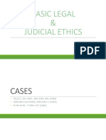 BASIC LEGAL & JUDICIAL ETHICS - The Legal Profession