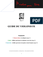 Guide Du Violoniste