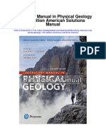 Laboratory Manual in Physical Geology 11th Edition American Solutions Manual