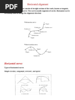 Horizontal Curves