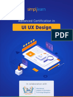 Advanced Certification in UI UX Design - Updated On 02-08-2023