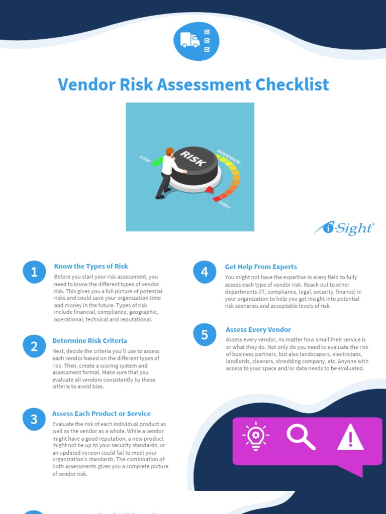 Vendor Risk Assesment Check List | PDF | Risk | Risk Assessment