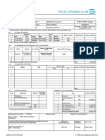 F-135 - Travel Expenses Claim Form - RS