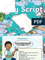 Playwriting Template (Professional Version) | PDF | Written ...