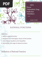 Week 2 Rational Functions