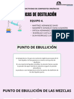 Técnicas de Destilación