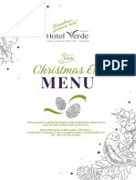 Christmas Menu 2022