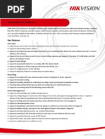 IVMS 4200 Client Software Datasheet