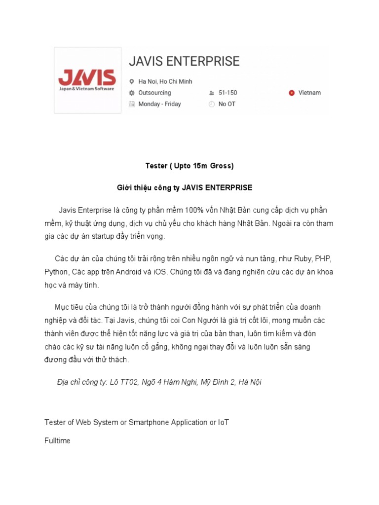 JD Tester | PDF