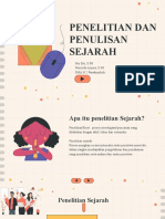 Penelitian Dan Penulisan Sejarah