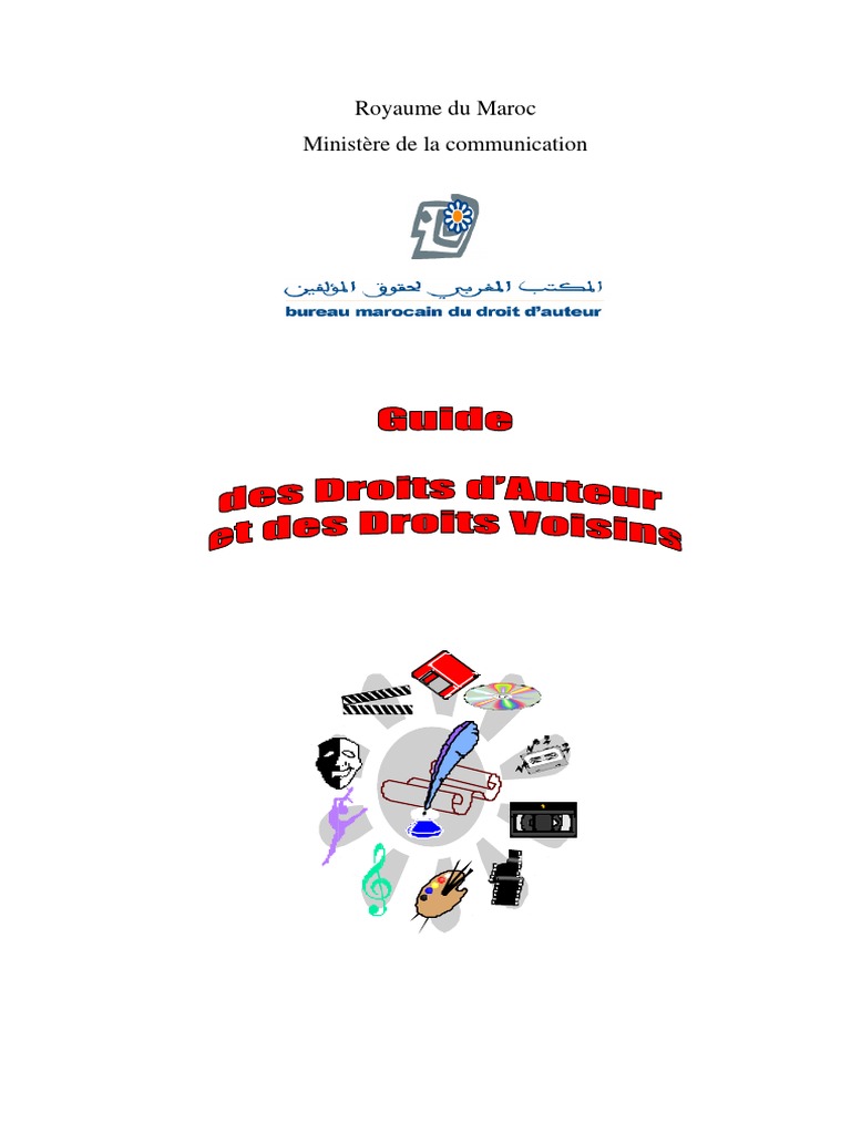 Bureau marocain du droit d'auteur (BMDA) | PDF | Organisation mondiale ...