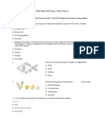 Soal PTS KLS Iii Tema 1 Sub Tema 3