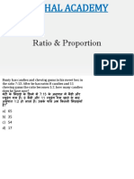 Ratio and Proportion-IV..