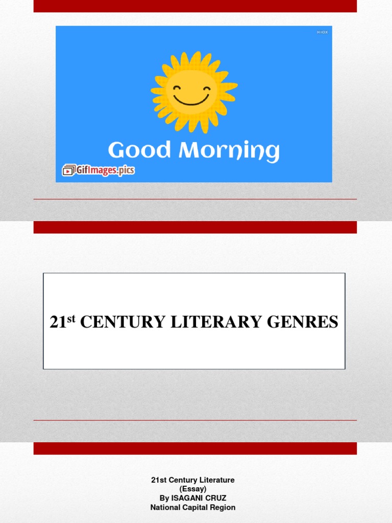 21st Century Literary Genres | PDF | Poetry | Novels