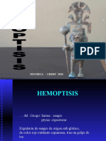 Hemoptisis