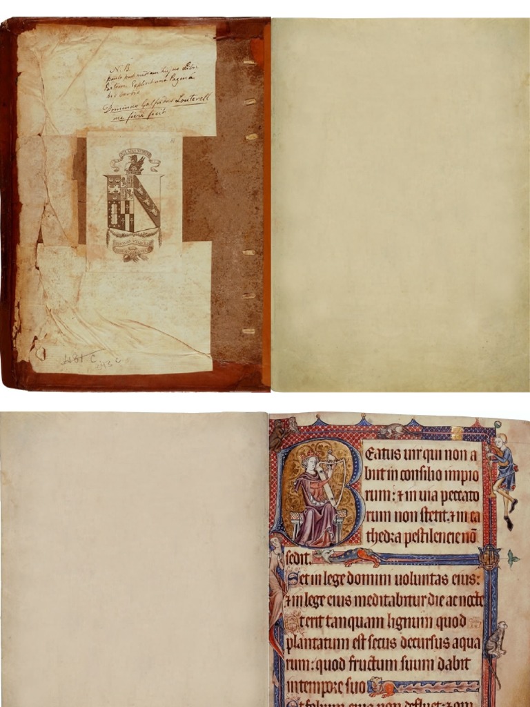 The Luttrell Psalter | PDF