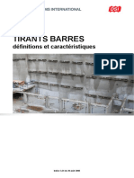 TIRANTS DYWIDAG BARRE - Definitions Et Caracteristiques - Ind 3.24