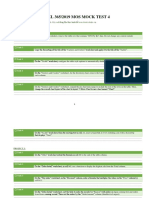 (EXCEL 365-2019) Mocktest 4