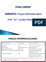 Forcas Intermoleculares
