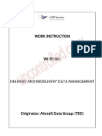 Wi-Te-051 Delivery and Redelivery Data Management