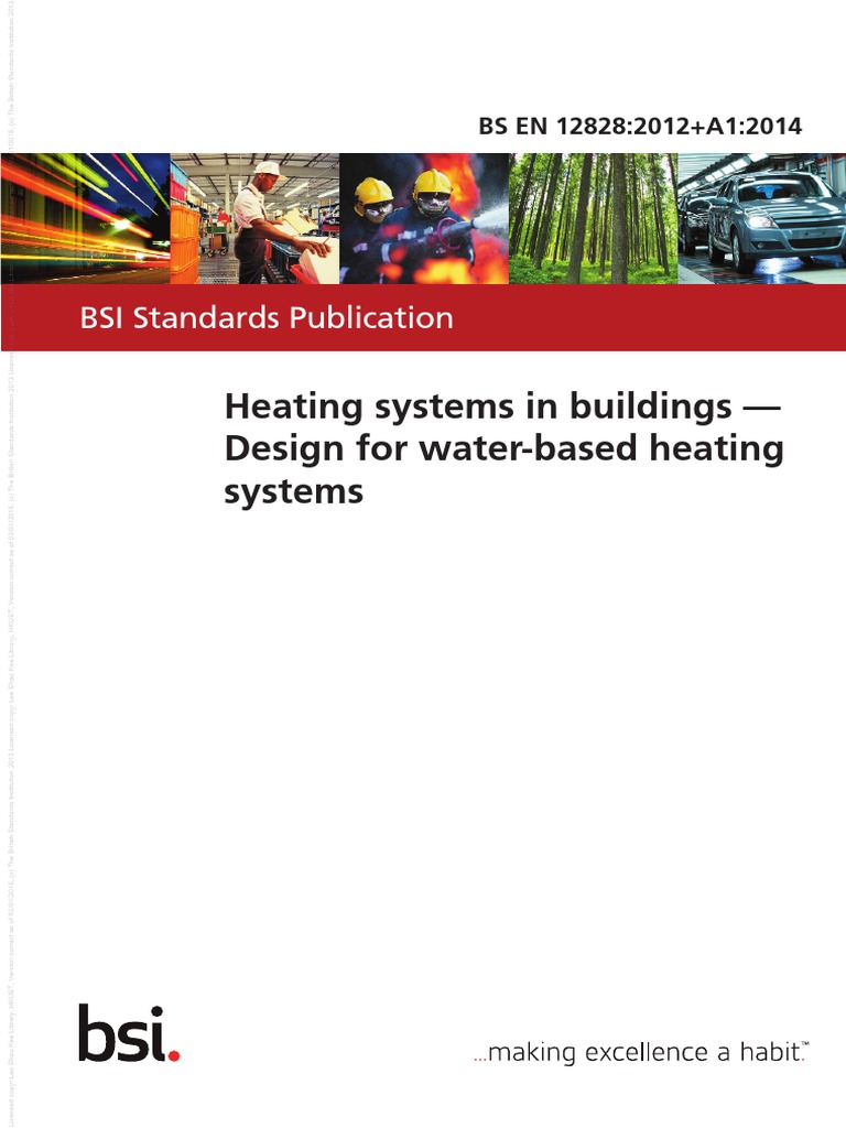 Heating Systems in Buildings - Design For Water-Based Heating Systems ...