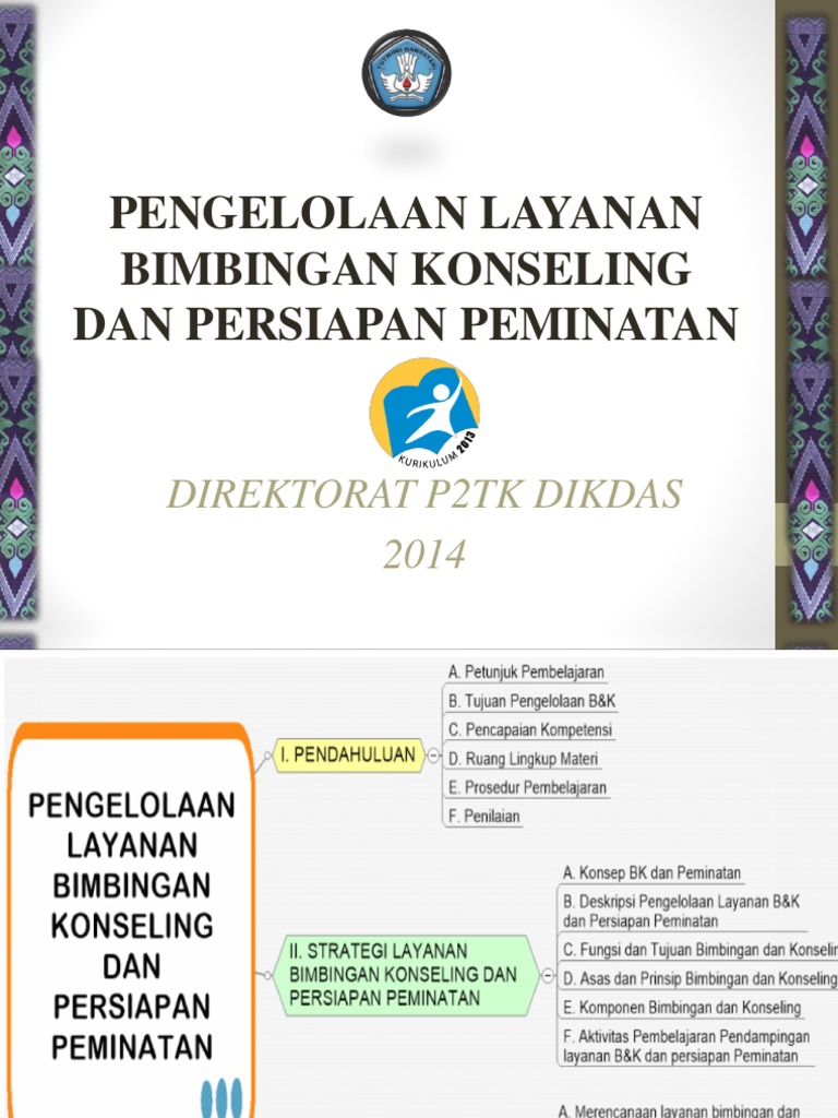 Pengelolaan Layanan Bimbingan Konseling | PDF | Karier & Perkembangan