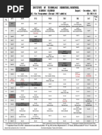 NIT Warangal Academic Calendar 2025-26 | PDF | Academic Term | Academia